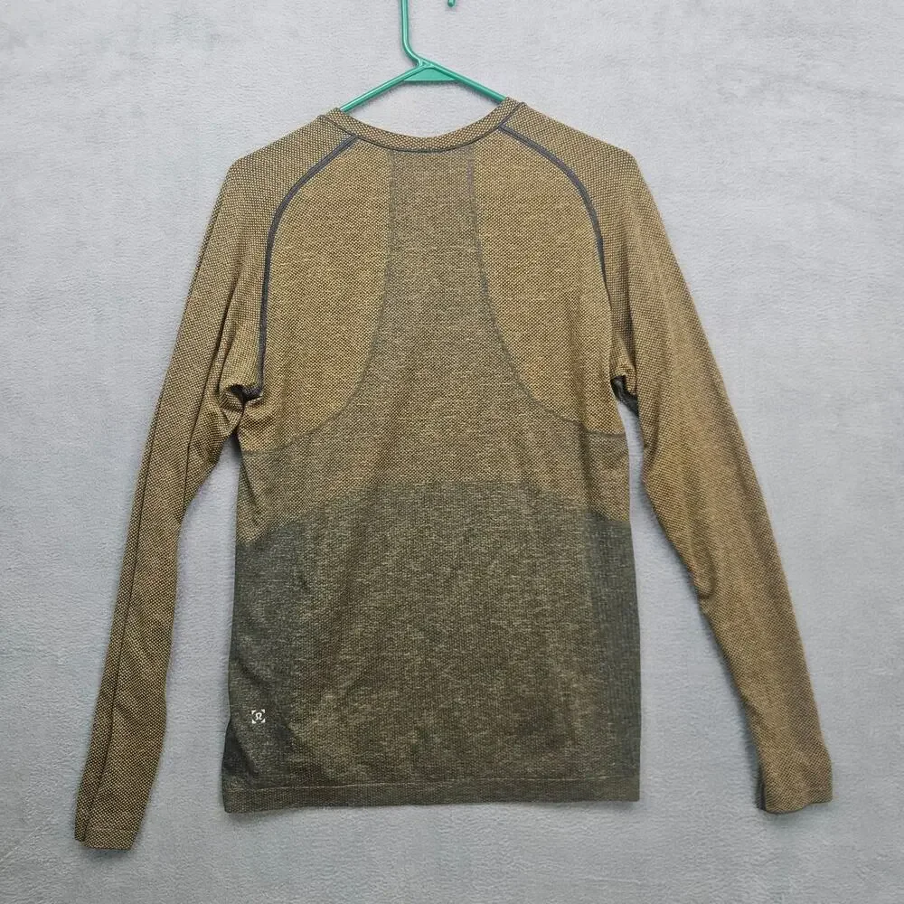 Lululemon Men's Activewear Long Sleeve Tee Shirt Size Medium‎